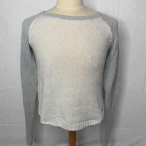 (HOLLISTER) Great and white sparkle Sweater